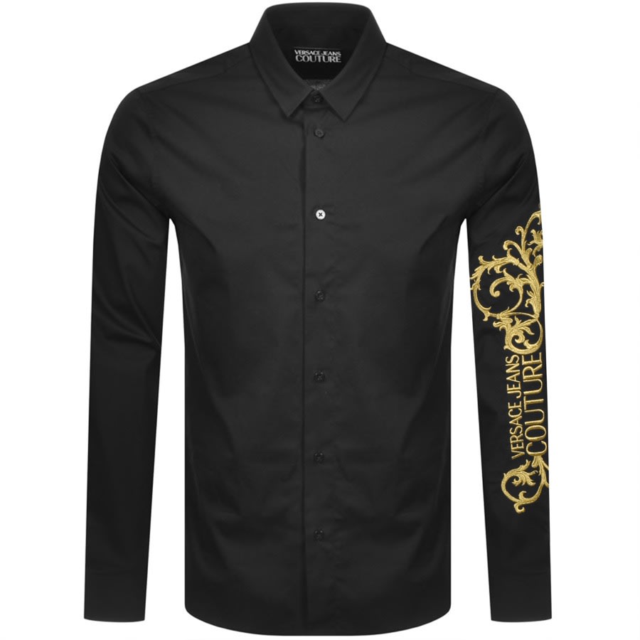 Alternative Image for ProductVersace Jeans Couture Long Sleeved Shirt Black1